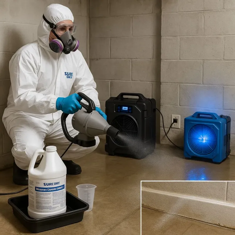 Sanitization and Odor Removal process in Fruitland, MD