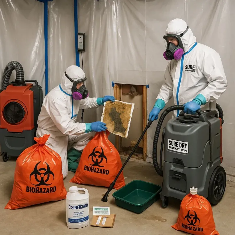 Contaminated Water Handling Protocols process in Fruitland, MD