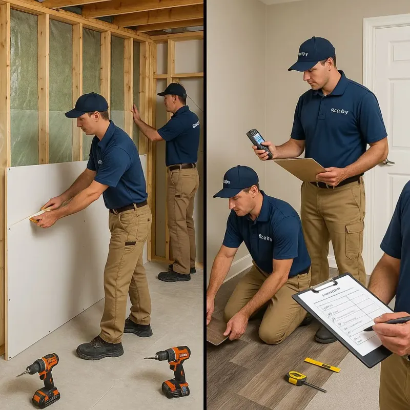 Repairs and Reconstruction process in Fruitland, MD